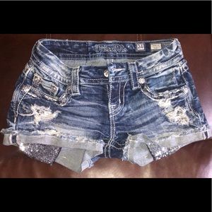 MISS ME JEAN SHORTS